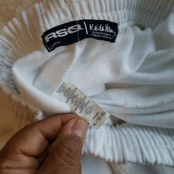 Keith Haring White Sweatpants for Men - Picture 9 of 10